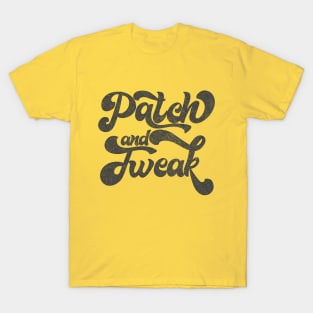 Patch And Tweak - Modular/Analog Synth Lover Design #2 T-Shirt